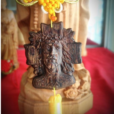  Khánh Treo Ô Tô Công Giáo Trầm Hương Sánh Chìm 