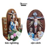  Bàn Thờ Công Giáo Tuyệt Đẹp Kích Thước Nhỏ Đầy Đủ Phụ Kiện Hoa + Đèn 