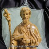  Tượng Công Giáo Thánh Giuse Gỗ Tự Nhiên Hàng Kĩ Sắc Nét Tuyệt Đẹp 