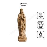  Tượng Công Giáo Đức Mẹ Maria Lộ Đức Gỗ Tự Nhiên Hàng Nặng Tay Bền Đẹp 
