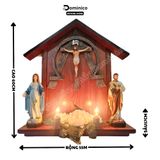  Bàn Thờ Công Giáo Tuyệt Đẹo Phù Hợp Mọi Không Gian Thờ Trọn Bộ Tượng + Hoa + Đèn 
