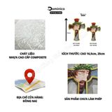  Thánh Giá Chúa Chịu Nạn Cổ Điển Chất Liệu Composite Cao Cấp Tuyệt Đẹp 