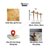  Tượng Công Giáo Thánh Giá Chúa Chịu Nạn Gỗ Tự Nhiên Bền Đẹp Nhiều Kích Thước 