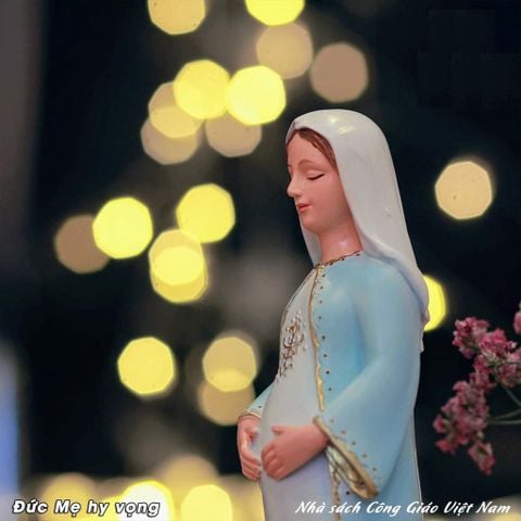  Tượng Đức Mẹ Hy Vọng (mang bầu) 