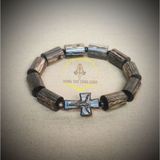  Chuỗi Mân Côi Gỗ Trầm Hương Sánh Chìm Hạt Khúc 