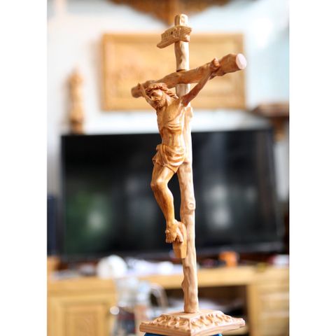  Tượng Gỗ Công Giáo Chúa Chịu Nạn NL 