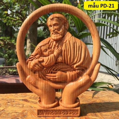  Phù Điêu Công Giáo Thánh Vinh Sơn 