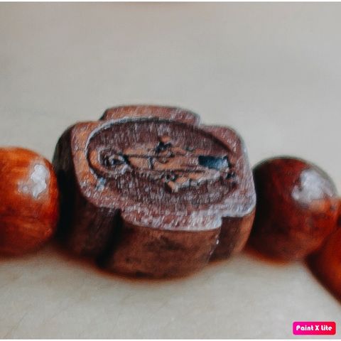  Charm thánh Giá xâu chuỗi mân côi CNC Mẹ và Chúa 