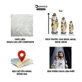  Tượng Công Giáo Thánh Giuse Cổ Điển Chất Liệu Composite Cao Cấp Nhiều Kích Thước 