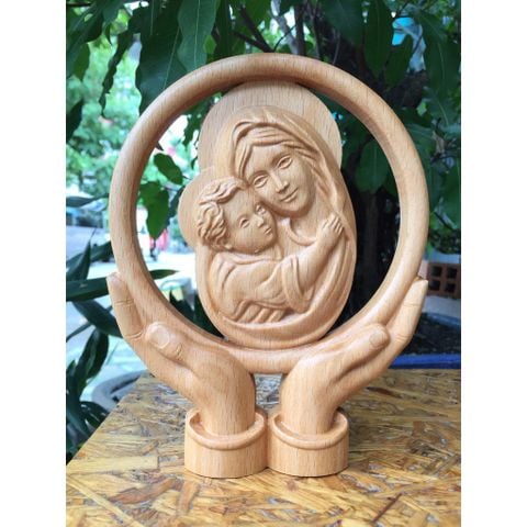  Phù Điêu Công Giáo Đức Mẹ Maria 