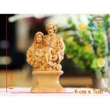  Tượng Gỗ Để Ô Tô Gia Đình Thánh Gia  NL 