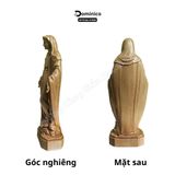  Tượng Công Giáo Đức Mẹ Ban Ơn Gỗ Tự Nhiên Hàng Kĩ Sắc Nét Nhiều Kích Thước Từ 10cm đến 30cm 