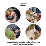  Tượng Công Giáo Đức Mẹ Hoa Huệ Cổ Điển Chất Liệu Composite Cao Cấp Kích Thước Từ 20cm Trở Lên 