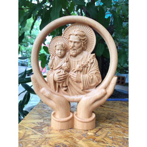  Phù Điêu Công Giáo Thánh Giuse 