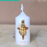  NẾN, ĐÈN CẦY CÔNG GIÁO CAO CẤP KÍCH THƯỚC 5x10cm 
