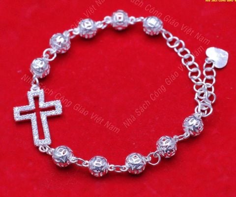  Chuỗi Mân Côi Bạc Ta Mẫu 34 