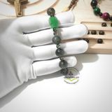  Chuỗi Mân Côi Đá Thạch Anh Tóc Xanh 