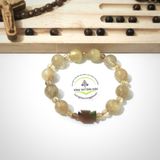  Chuỗi Mân Côi Đa Thạch Anh Tóc Vàng 