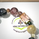  Chuỗi Mân Côi Đá Thạch Anh Tóc Tam Tài 