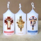  NẾN, ĐÈN CẦY CÔNG GIÁO CAO CẤP KÍCH THƯỚC 5x10cm 
