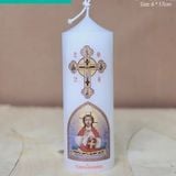  Nến, Đèn Cầy Công Giáo Cao Cấp Kích Thước 6x17cm 