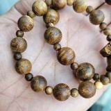  Chuỗi Mân Côi Trầm Hương Tự Nhiên 10 Hạt Tròn 