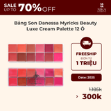 Bảng Son Danessa Myricks Beauty Luxe Cream Palette 12 Ô