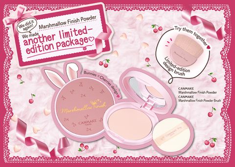 Phấn Phủ Nén Canmake Marshmallow Finish Powder Nhật Bản SPF50 PA++++ Limited 10G