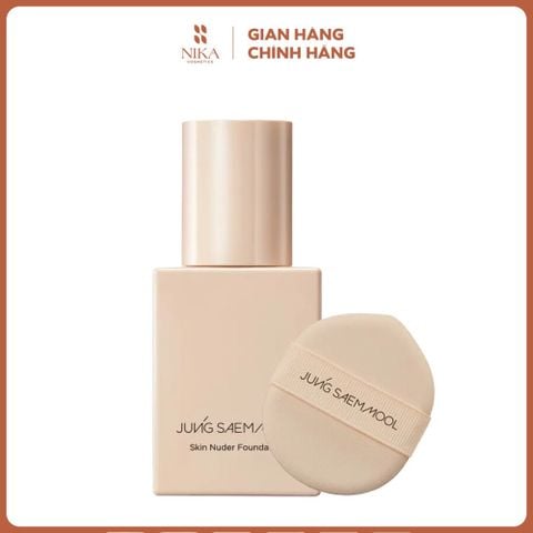 Kem Nền Jung Saem Mool Skin Nuder Foundation 30Ml