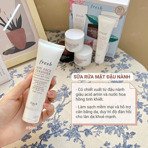 Sữa Rửa Mặt Fresh Soy Face Cleanser