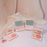 Bảng Má Hồng Judy Doll Dual Color Combination Blush 2 Ô 6G