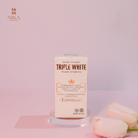 Viên Uống Trắng Da Triple White 50V