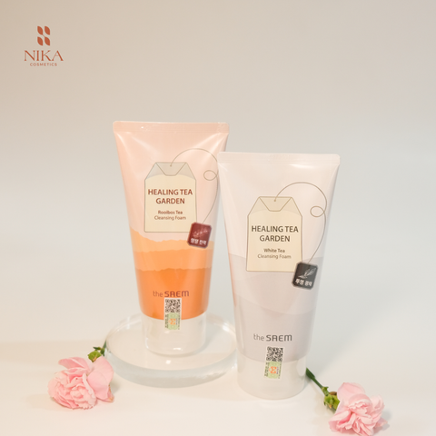 Sữa Rửa Mặt The Saem Healing Tea Garden Cleansing Foam 150Ml