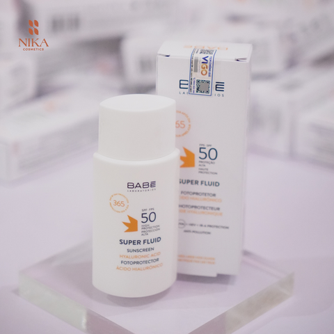 Kem Chống Nắng Babe Super Fluid Sunscream Spf 50 50Ml