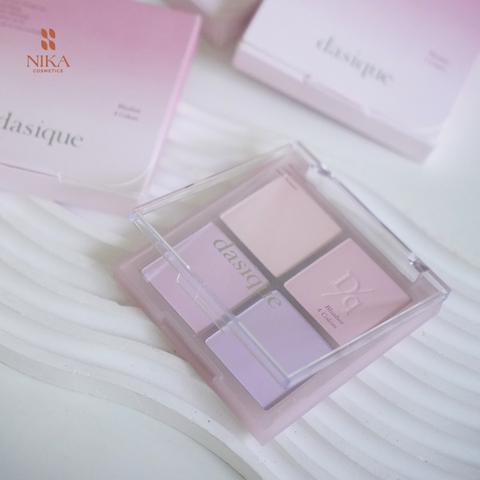 Bảng Má Hồng Dasique Blending Mood Cheek 4 Ô 11G