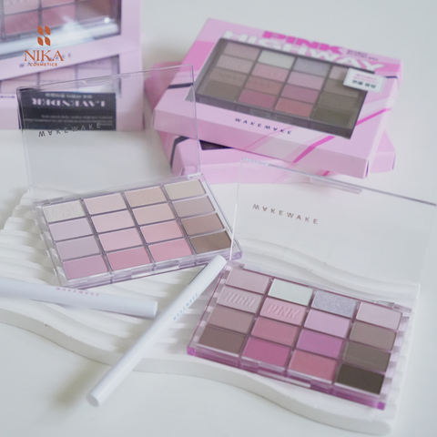 Bảng Mắt Wakemake Soft Blurring Eye Palette Special Set 16 Ô 14G