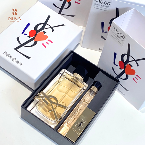 Set Nước Hoa Ysl Libre 90Ml + 10Ml + Son Thỏi 1966