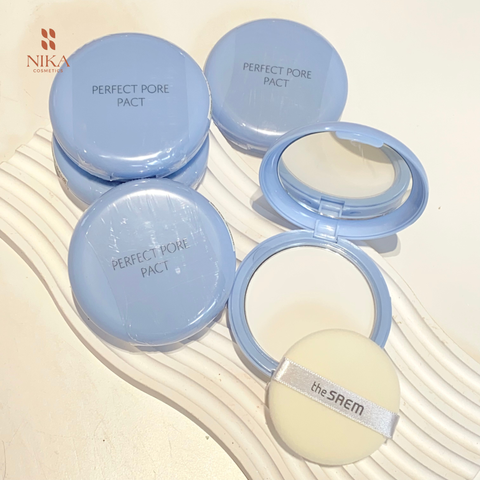 Phấn Phủ Nén The Saem Perfect Pore Pact