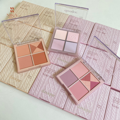 Bảng Má Hồng Dasique Blending Mood Cheek 4 Ô 11G