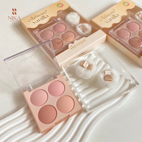 Bảng Má Hồng Dasique Blending Mood Cheek 4 Ô 11G