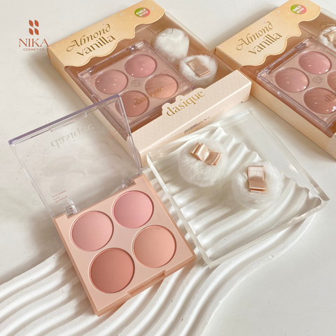 Bảng Má Hồng Dasique Blending Mood Cheek 4 Ô