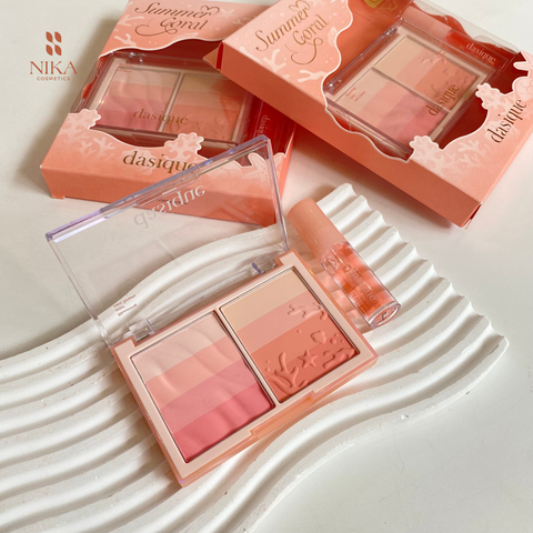 Bảng Má Hồng Dasique Blending Layer Cheek 2 Ô 11G