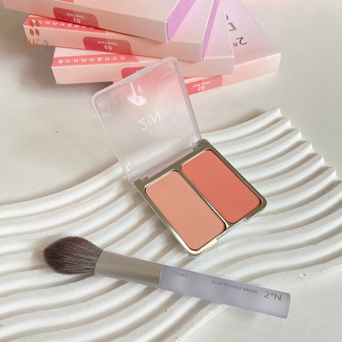 Set Má Hồng 2aN Dual Cheek 8G