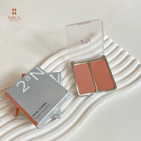 Set Má Hồng 2aN Dual Cheek 8G