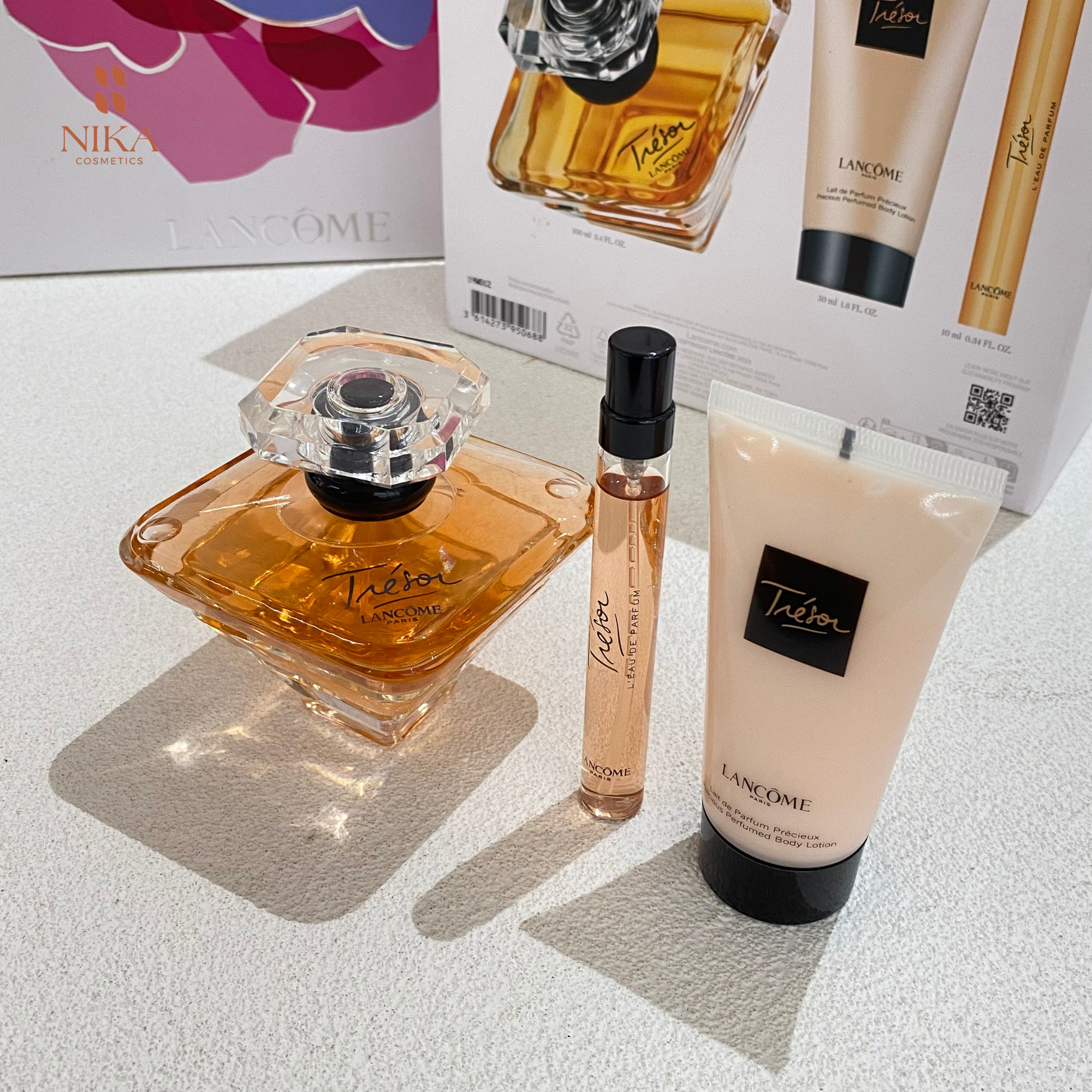LANCOME Trésor ボディローションとリップ他セット トレゾァ マザーズデー コフレ 2025|限定セット|ランコム公式