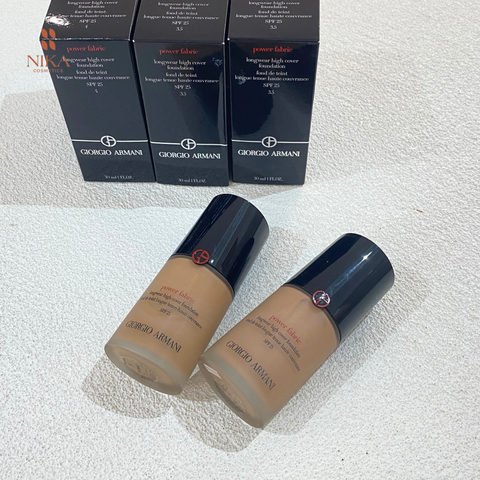 Kem Nền Giorgio Armani Power Fabrie Longwear High Cover Foundation 30Ml