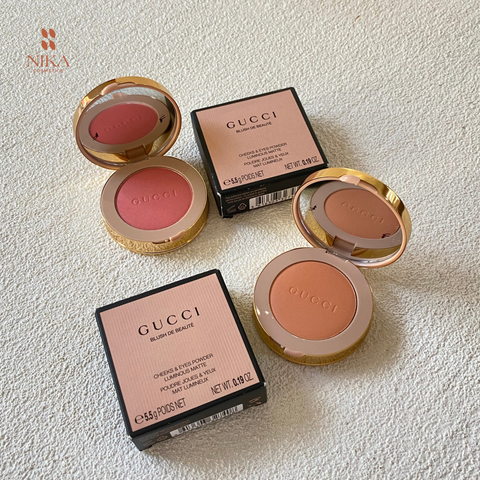 Phấn Má Hồng Gucci Cheeks & Eyes Powder Luminous Matte 5.5G