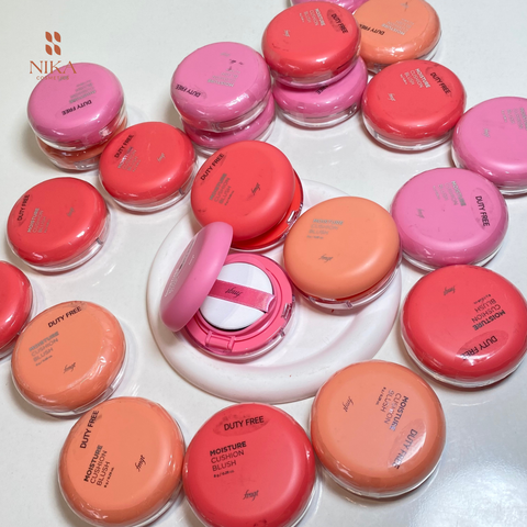 Má hồng The Face Shop Moisture Cushion Blush 8G