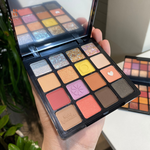 Bảng Mắt Lemonade Aesthetic Eyeshadow Palette 16 Ô