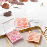 Bảng Má Hồng Dasique Blending Mood Cheek 4 Ô 11G